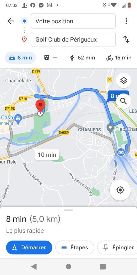 Chambre Marguerite, B&B Au 1Er- Villa Chaumonty Perigueux Ngoại thất bức ảnh